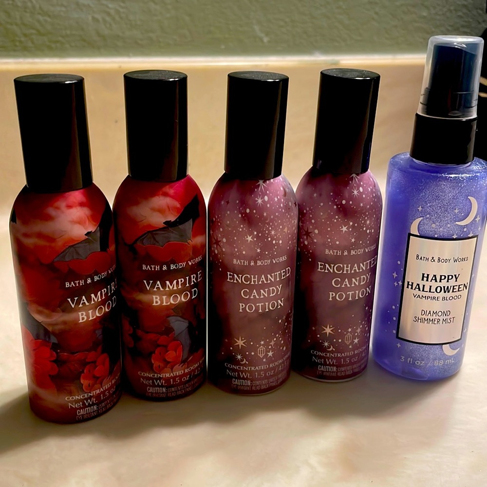 B&BW Halloween 2022 collection Sprays